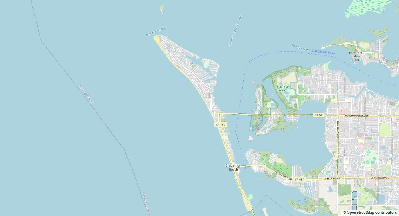 Map: Anna Maria Island